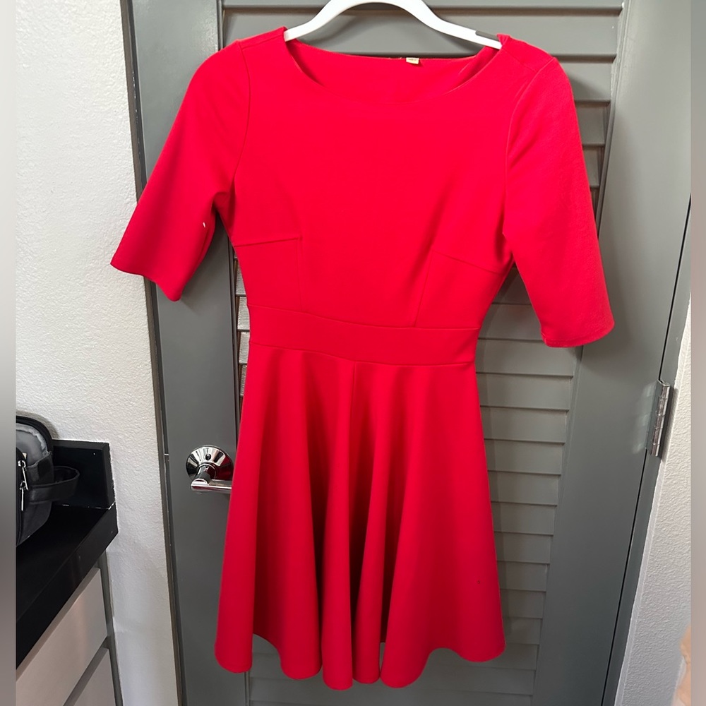 Red Holiday Dress